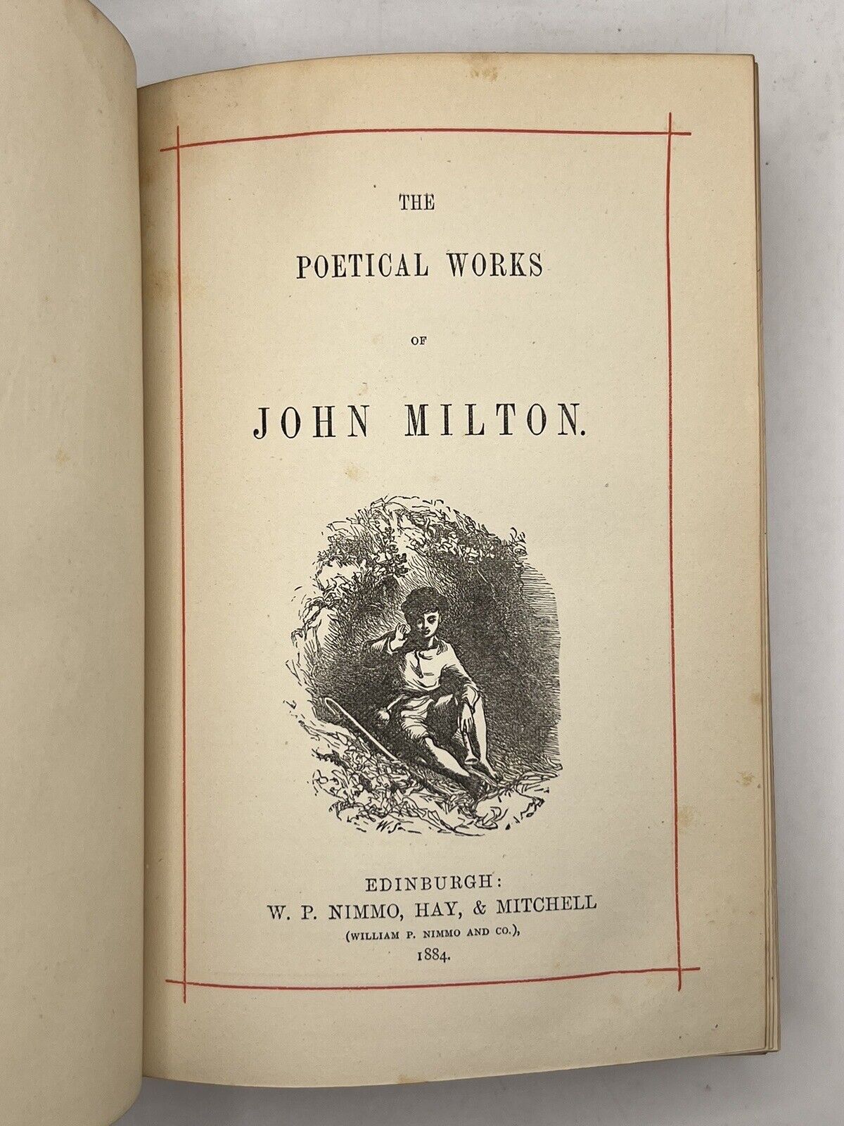 Paradise Lost and Regain'd by John Milton 1884