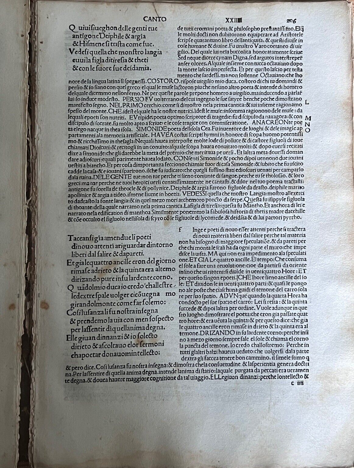 Dante's Divine Comedy 1491: An Incunable Dante