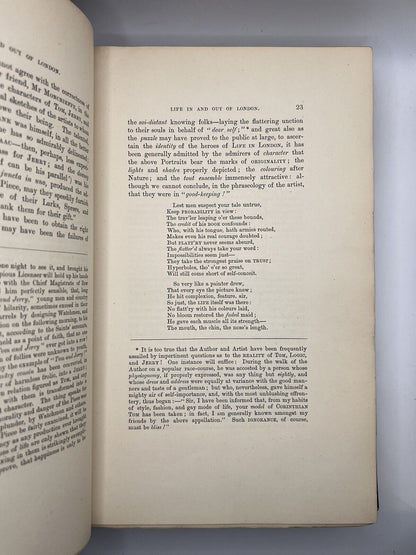 The Finish to the Adventures of Tom, Jerry, and Logic by Pierce Egan 1887