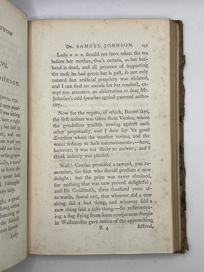 The Letters of Samuel Johnson 1788