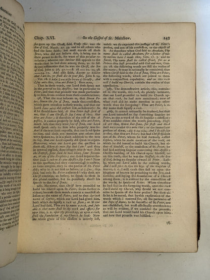 Whitby's New Testament 1761