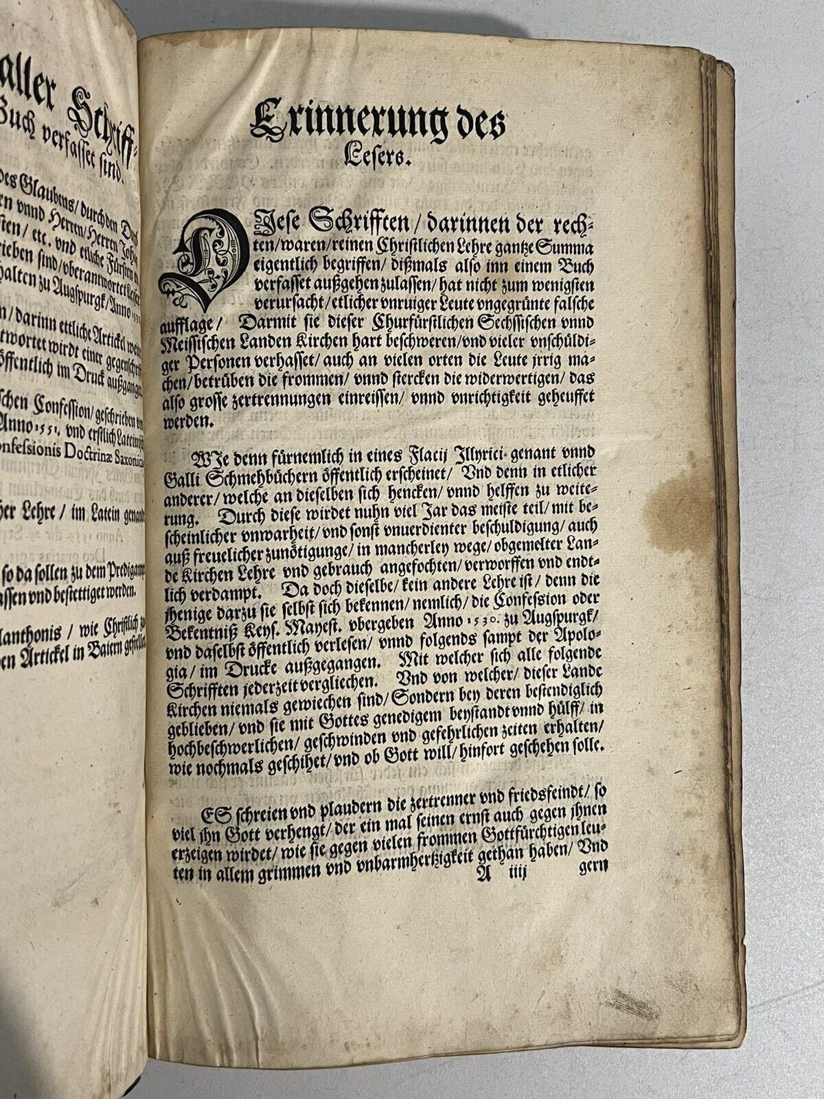 Melanchthon's Corpus Doctrinae Christianae 1559 True First Edition