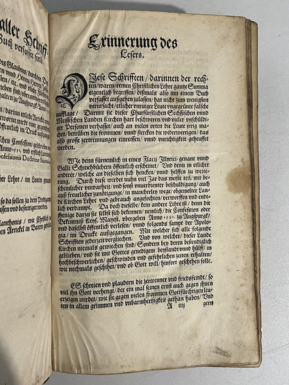 Melanchthon's Corpus Doctrinae Christianae 1559 True First Edition