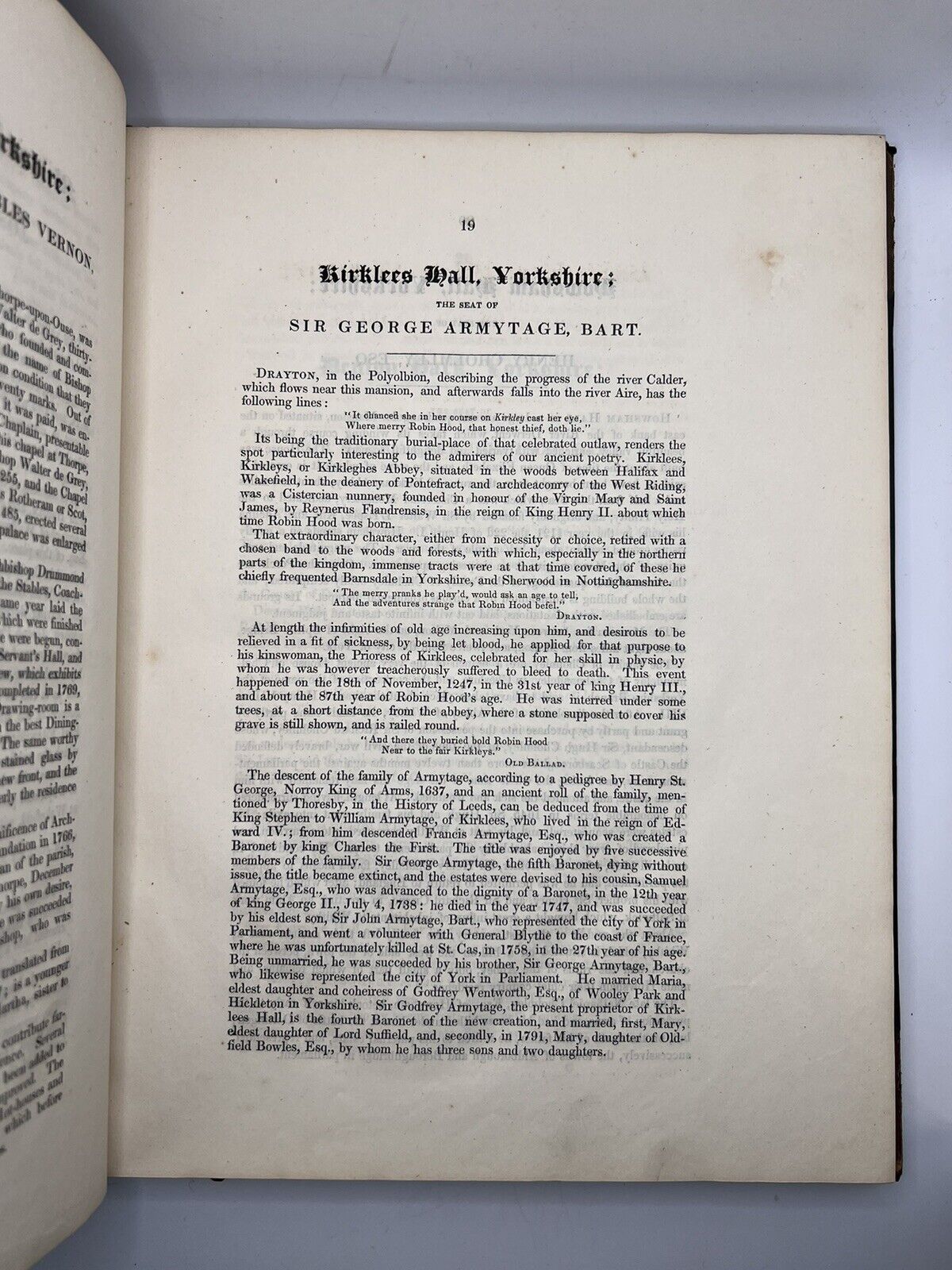 Jones' Views of the Seats, Mansions, Castles of Noblemen & Gentlemen 1829 First Edition