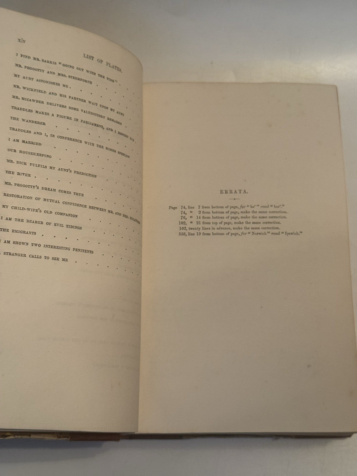 David Copperfield by Charles Dickens 1850 First Edition