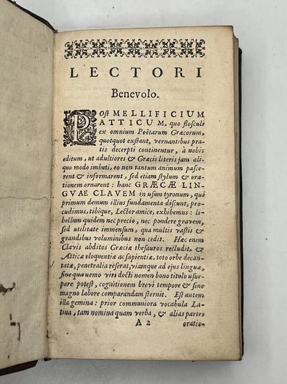 The Key to the Greek Language by Eilardus Lubinus 1647