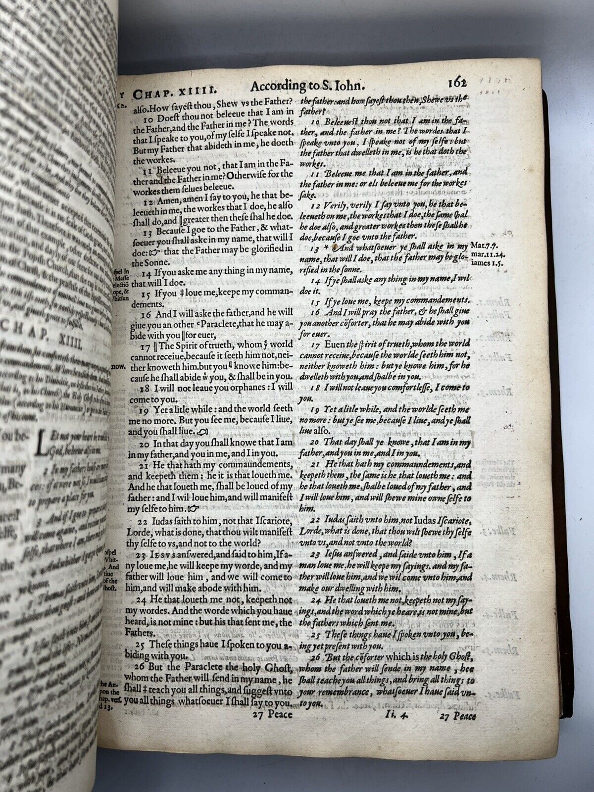 Fulke's New Testament 1589 First Edition