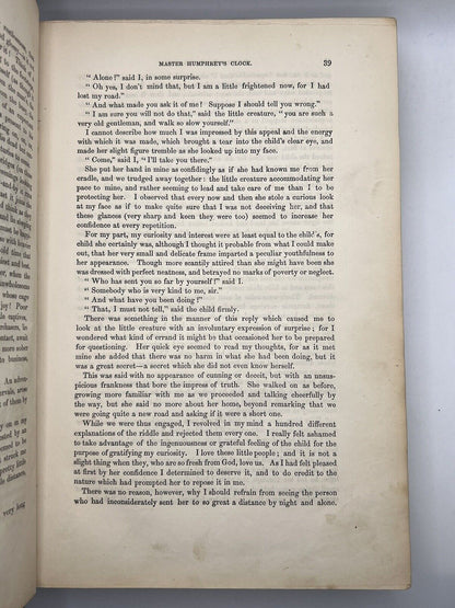 Master Humphrey's Clock by Charles Dickens 1840-41 First Edition