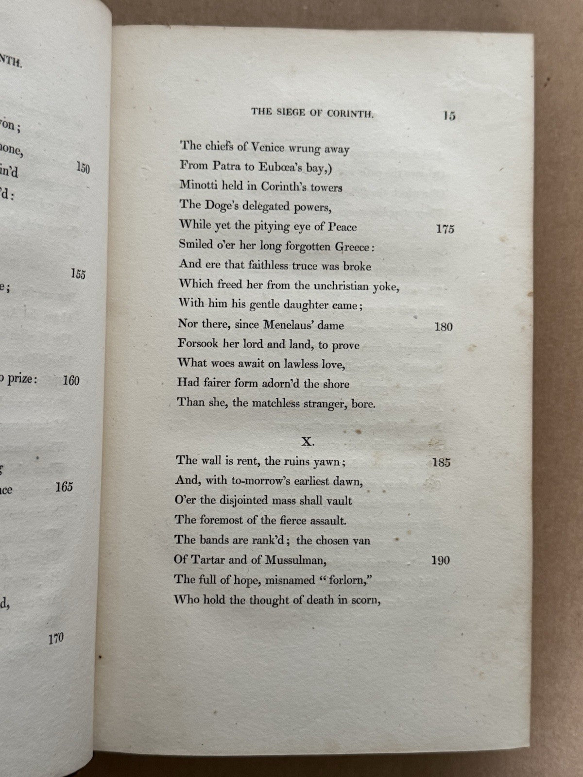 Select Poems by Lord Byron 1823; Childe Harold 1st ed.
