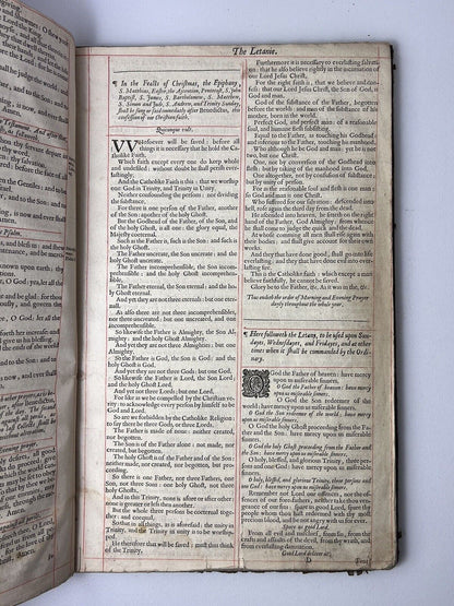 Book of Common Prayer 1660 with Psalms of David