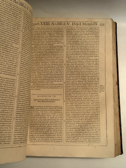 Luis de Molina's Commentary on Thomas Aquinas 1593 First Edition