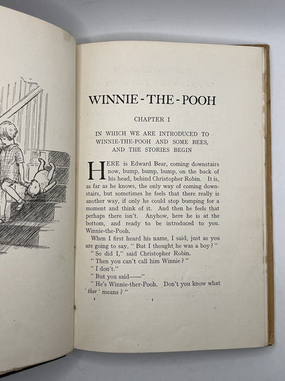 Winnie the Pooh by A. A. Milne 1926  First Edition, First Impression