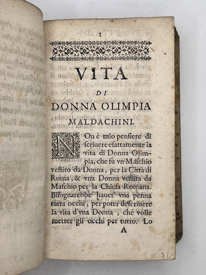 Vita di Donna Olimpia 1676