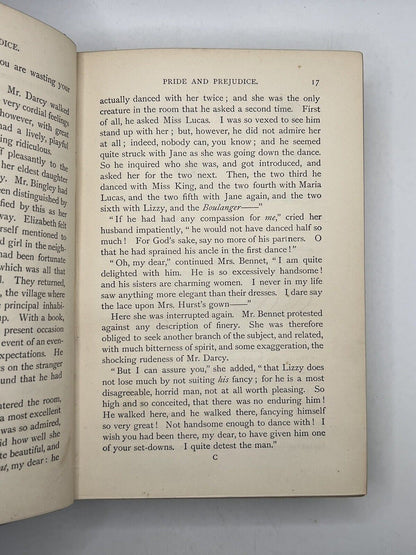 Pride and Prejudice by Jane Austen 1894 First Peacock Edition