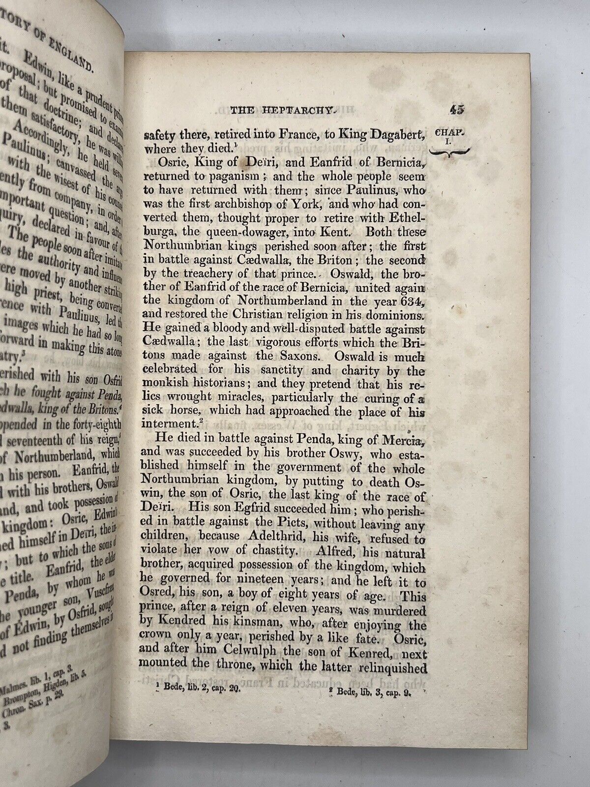 The History of England by David Hume & Tobias Smollett 1820