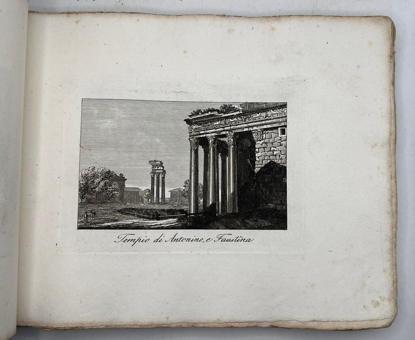 Engraved Views of Rome 1830 First Edition