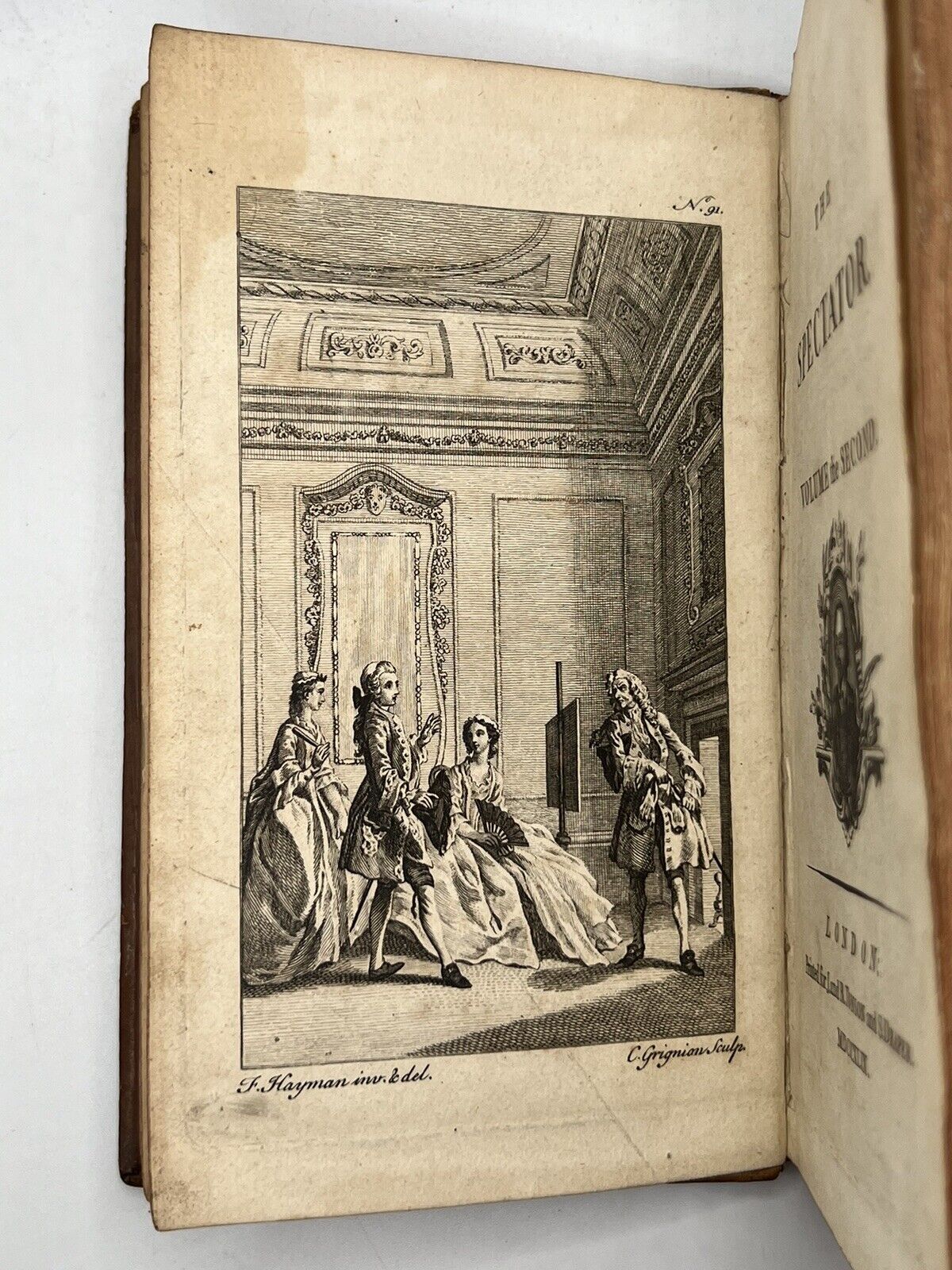 The Spectator by Joseph Addison 1749