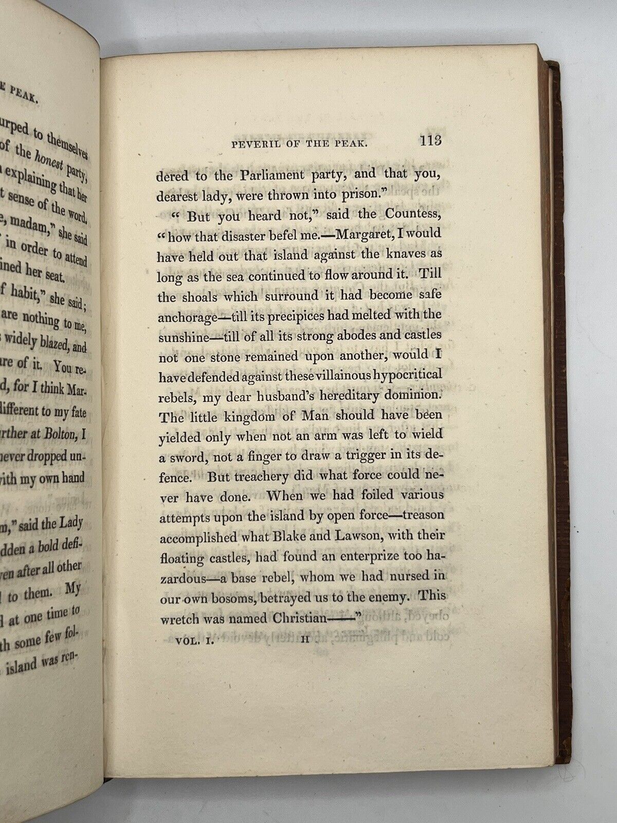 Peveril of the Peak by Sir Walter Scott 1822 First Edition