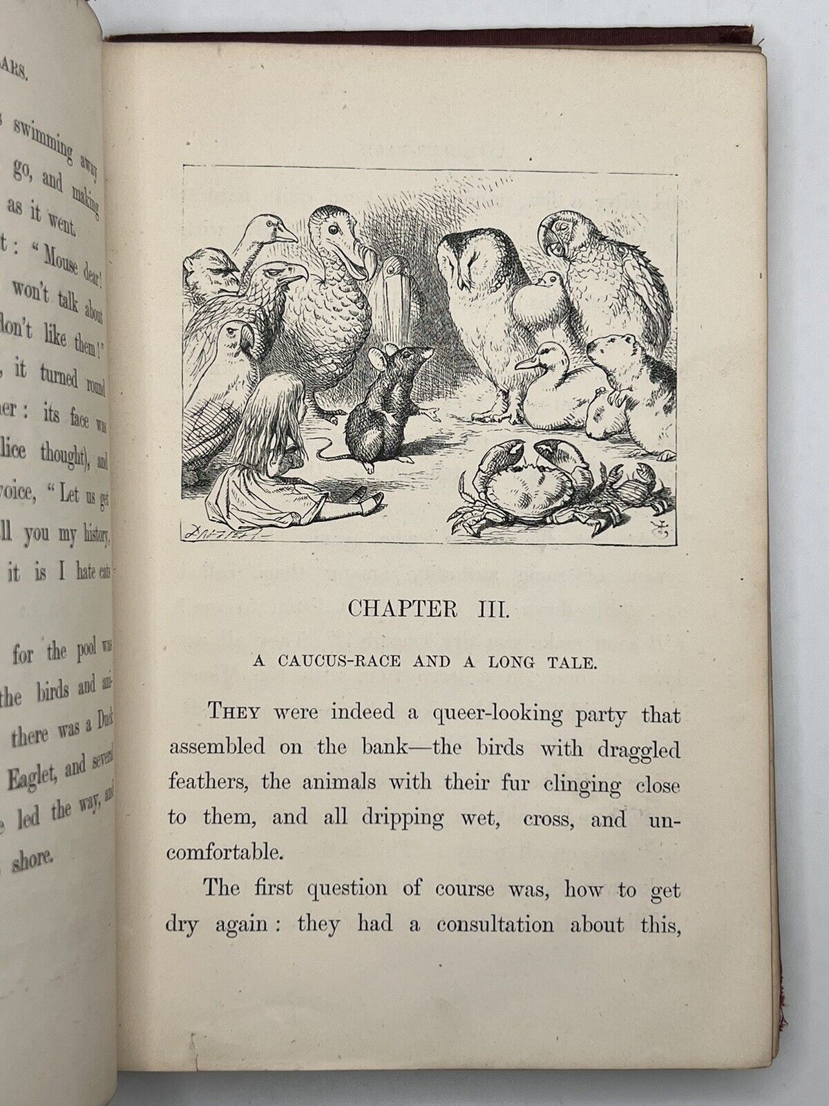 Alice's Adventures in Wonderland by Lewis Carroll 1867 First Edition