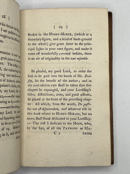 The Life and Opinions of Tristram Shandy by Laurence Sterne 1773