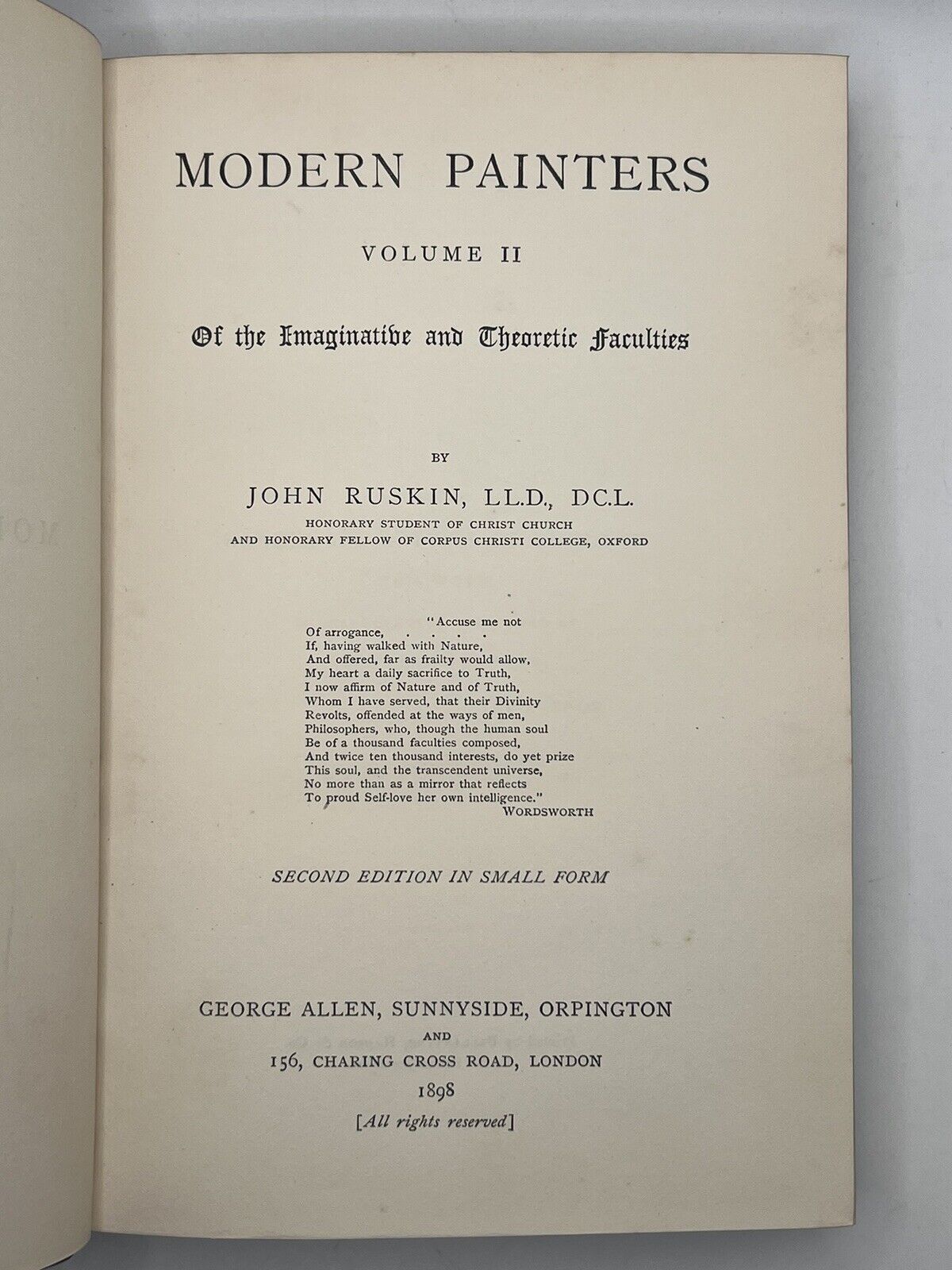 The Works of John Ruskin 1896-99