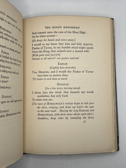 The King's Henchman by Edna St. Vincent Millay 1927 First Edition