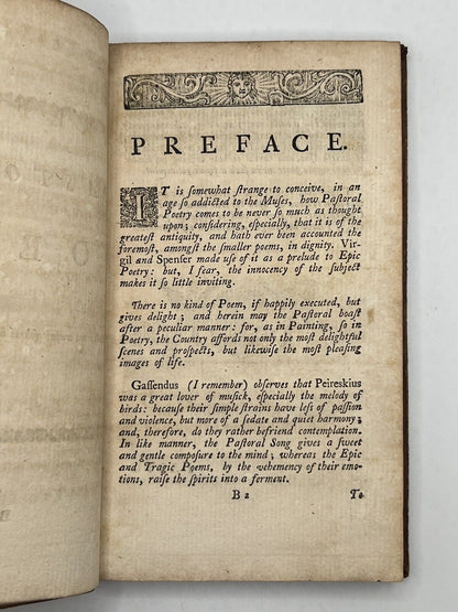 Pastorals, Epistles, Odes of Pindar, Anacreon, and Sappho by Ambrose Philips 1748