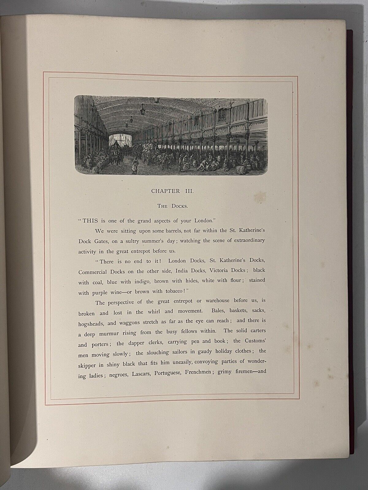 London by Gustave Dore 1872 First Edition