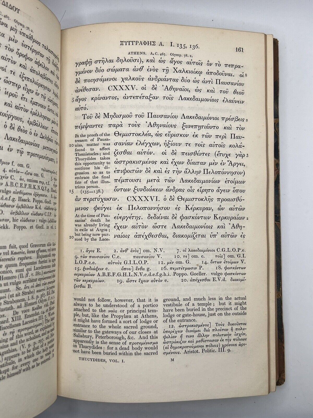 The History of the Peloponnesian War by Thucydides 1840 - Arnold Edition