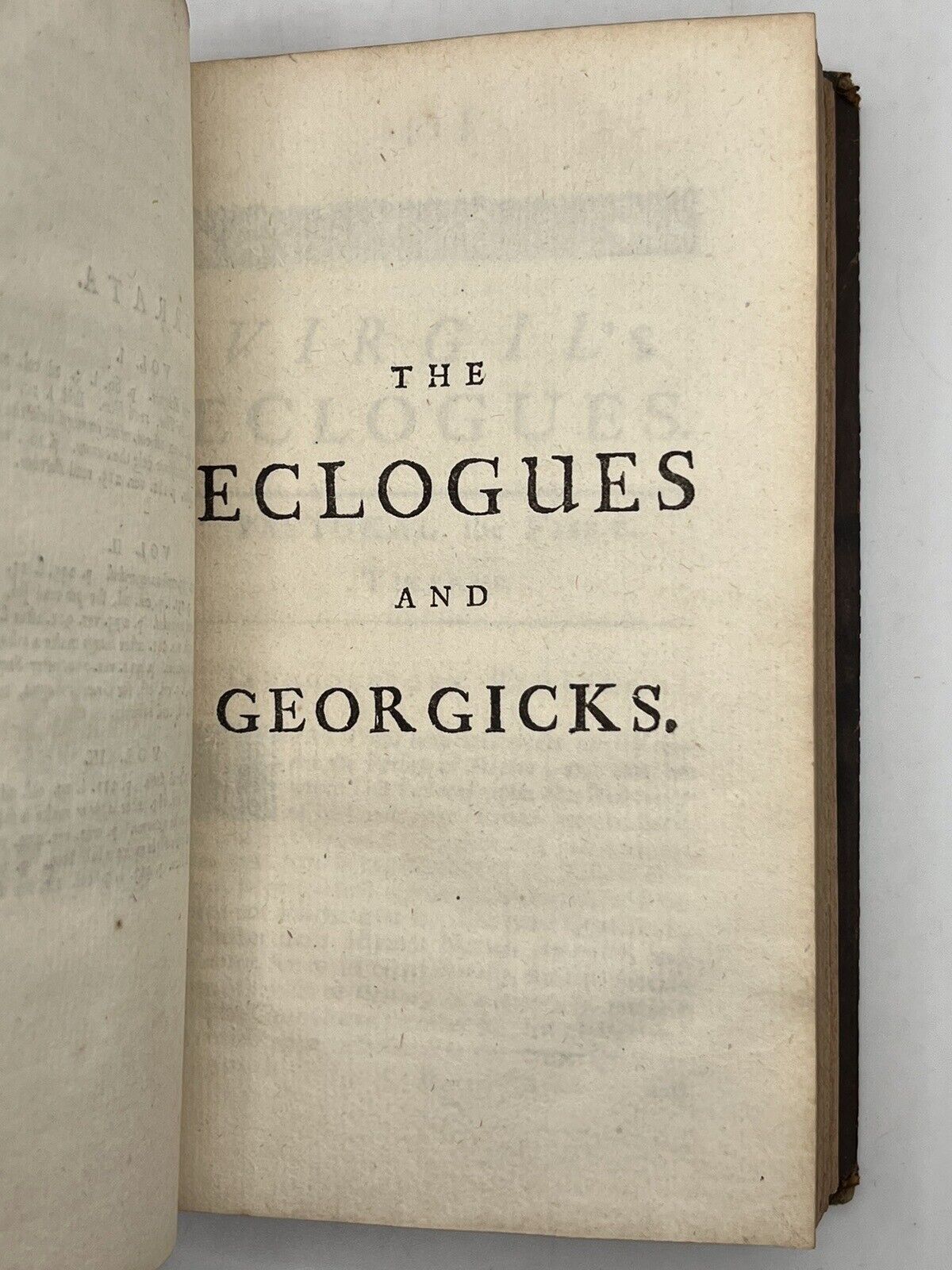 The Works of Virgil by Joseph Trapp 1731