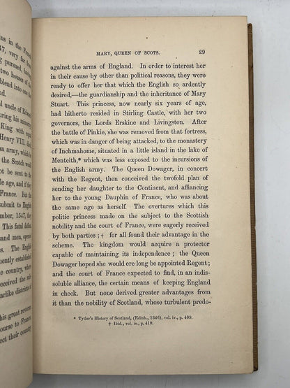 The History of Mary Queen of Scots by F. A. Mignet 1851