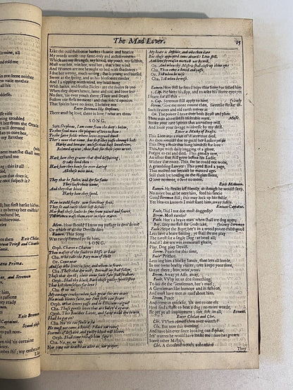 The First Folio of Beaumont & Fletcher 1647