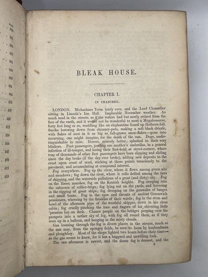 Bleak House by Charles Dickens 1853 First Edition First Impression