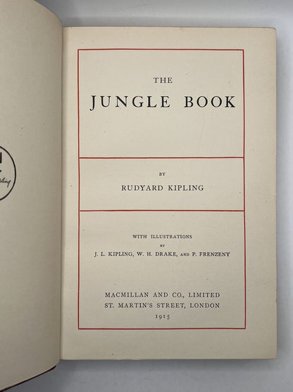 Works of Rudyard Kipling 1904-15 Bound by Bumpus