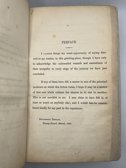 Dombey and Son by Charles Dickens 1848 First Edition First Impression