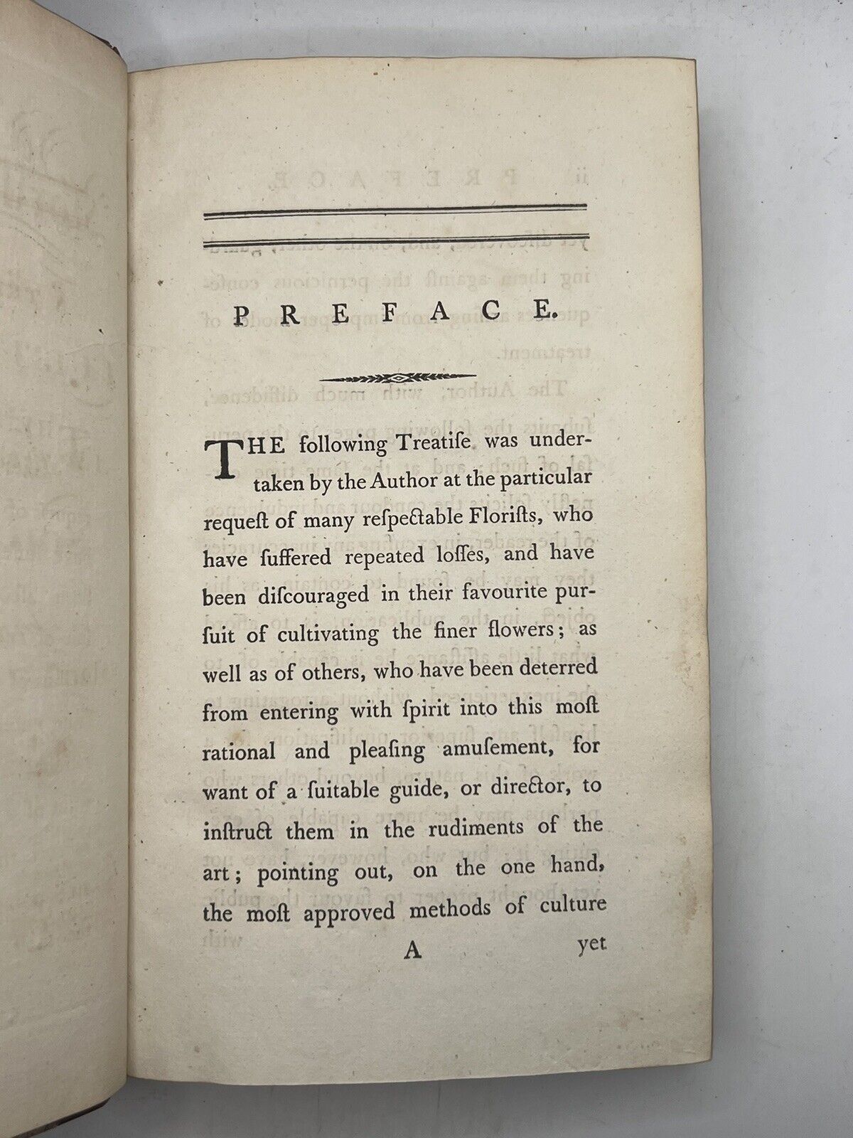 A Treatise on the Culture of Flowers 1792