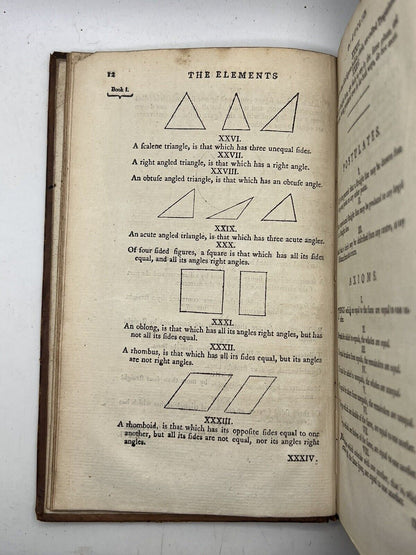 The Elements of EUCLID 1799 Simson English Edition