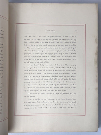 London by Gustave Doré 1872 First Edition