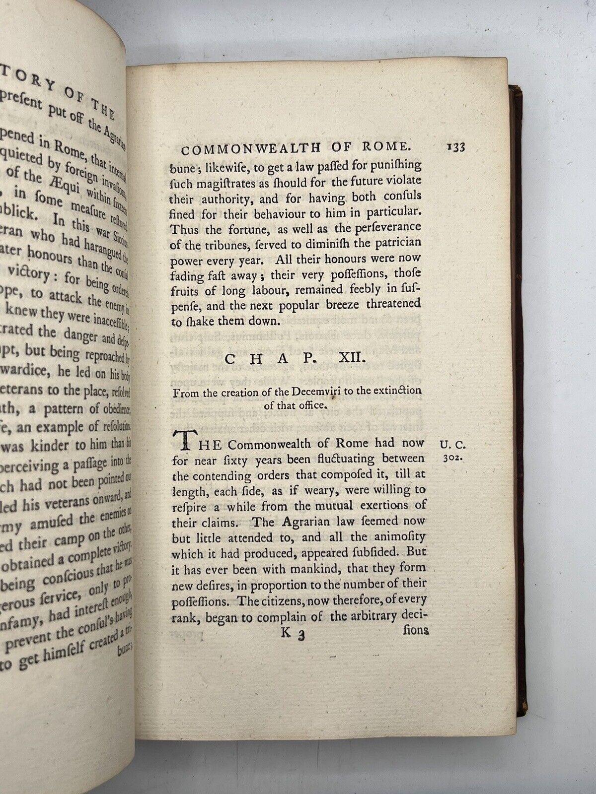 The History of Ancient Rome by Oliver Goldsmith 1769 First Edition