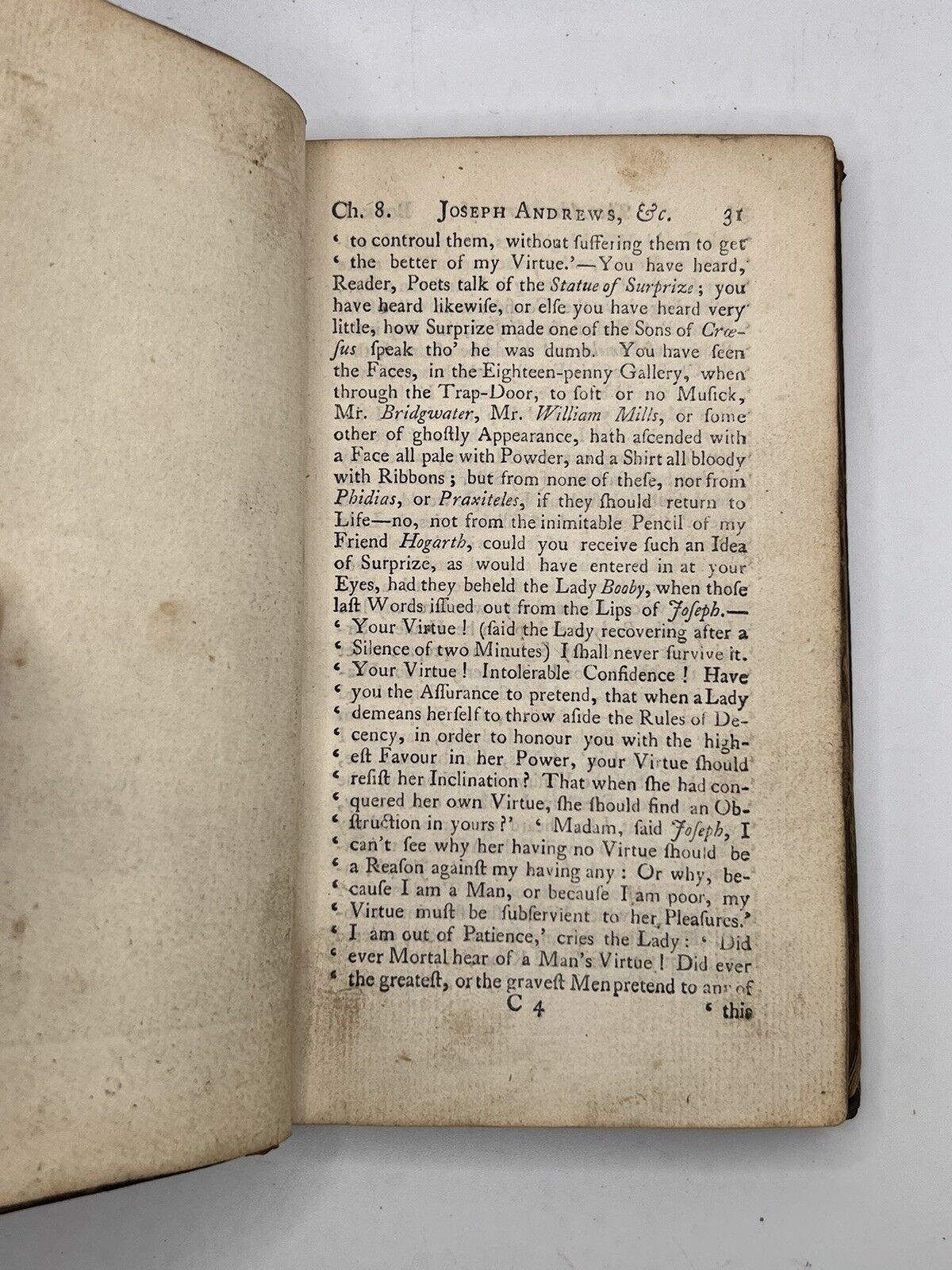 The History of Joseph Andrews by Henry Fielding 1749