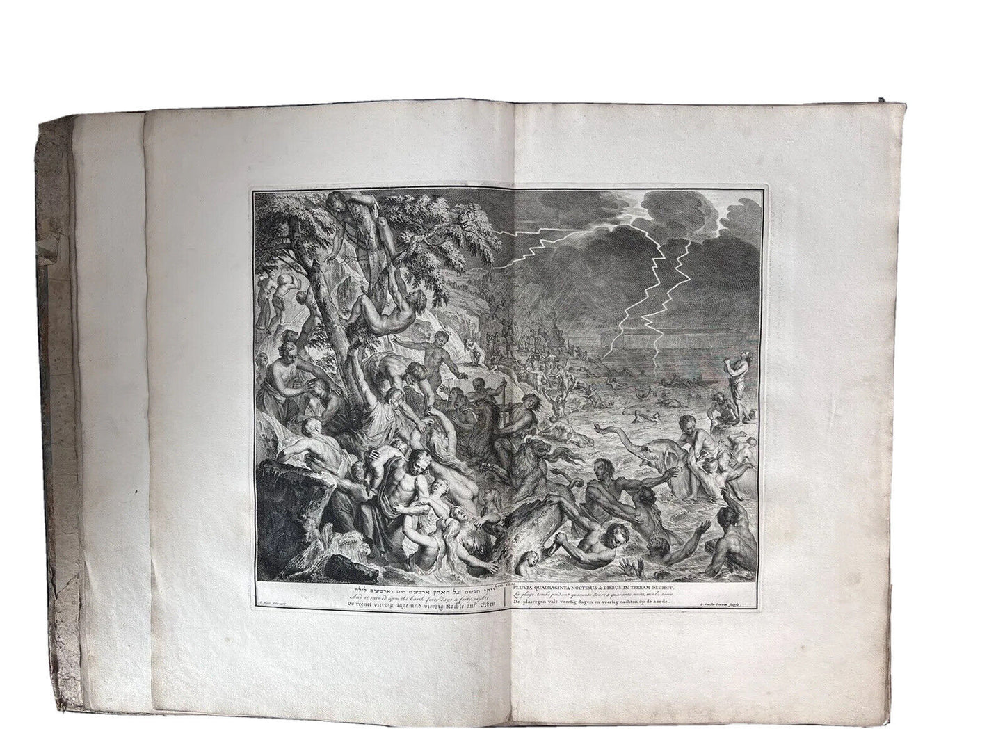 A Stunning Set of 40 HUGE Biblical Prints / Plates After G. Hoet (c.1700)