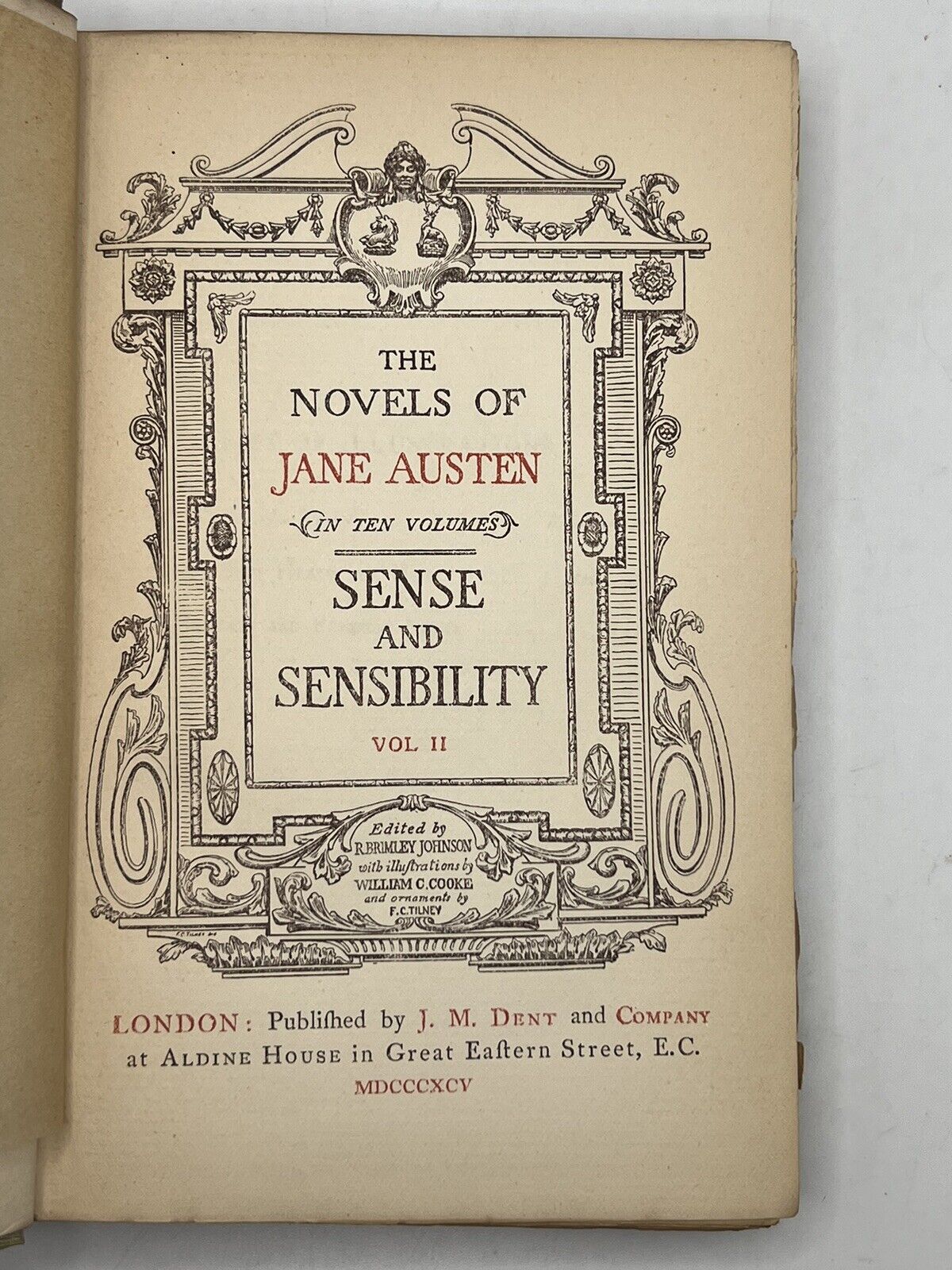 The Works of Jane Austen 1894-5