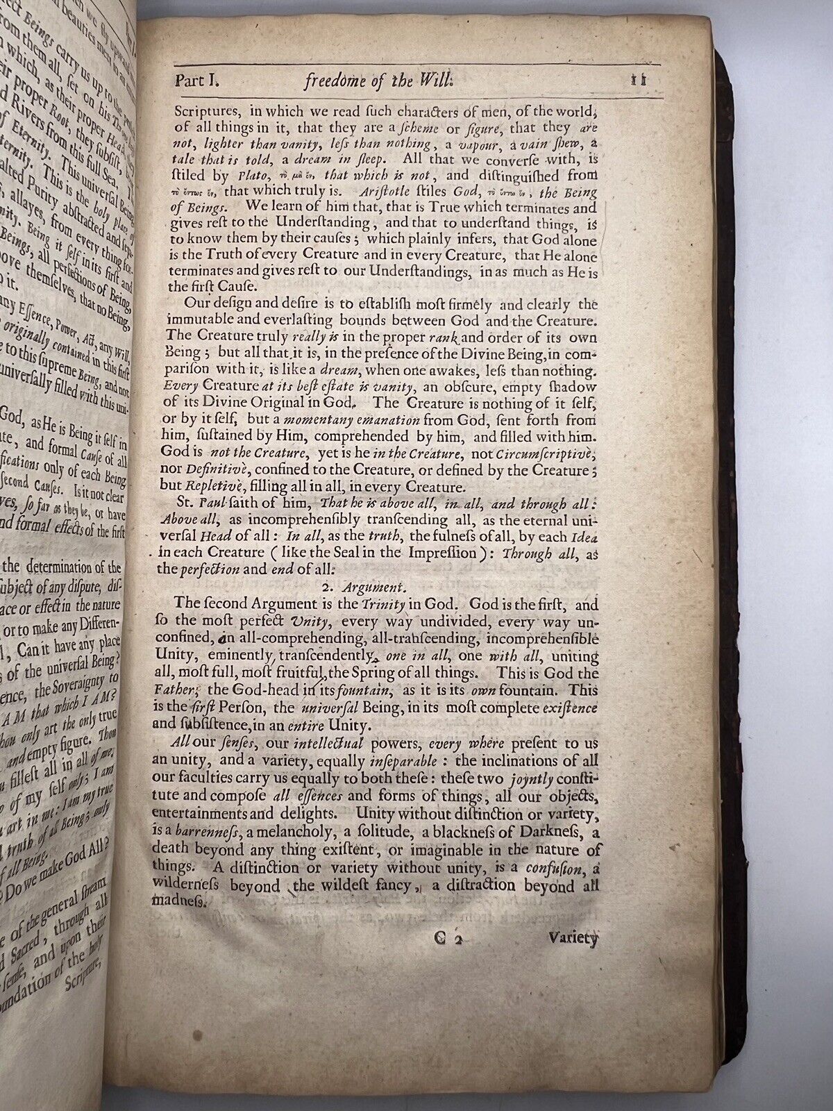 A Discourse on the Freedom of the Will by Peter Sterry 1675 First Edition