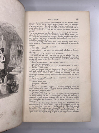 Bleak House - Charles Dickens 1853 First Edition First Impression