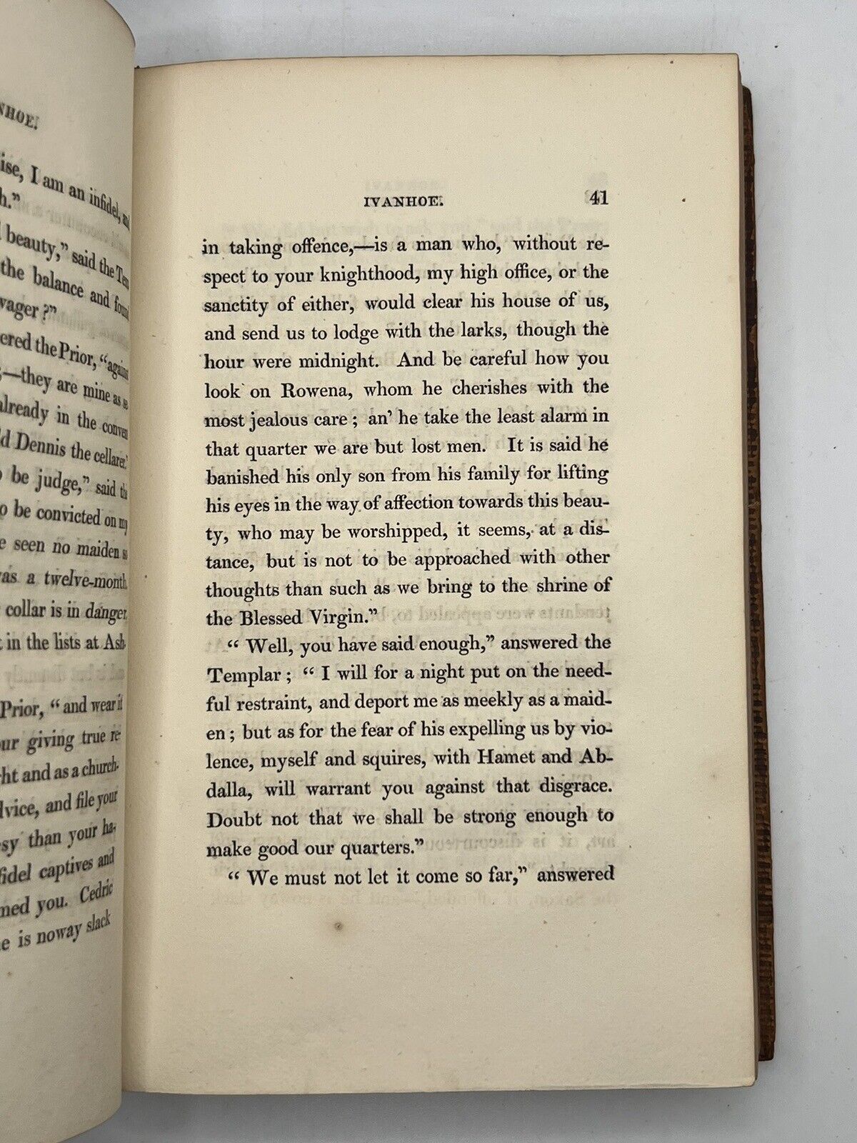 Ivanhoe by Sir Walter Scott 1820 First Edition First Impression