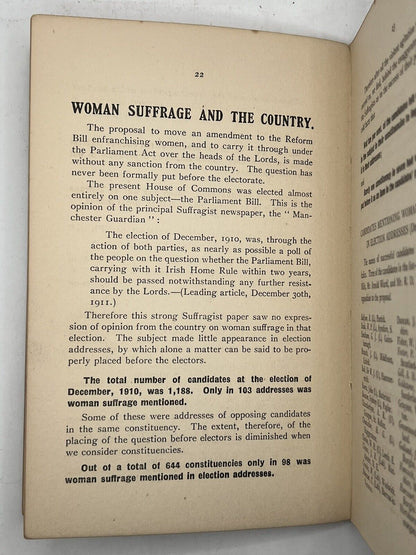 The Anti-Suffrage Handbook 1912