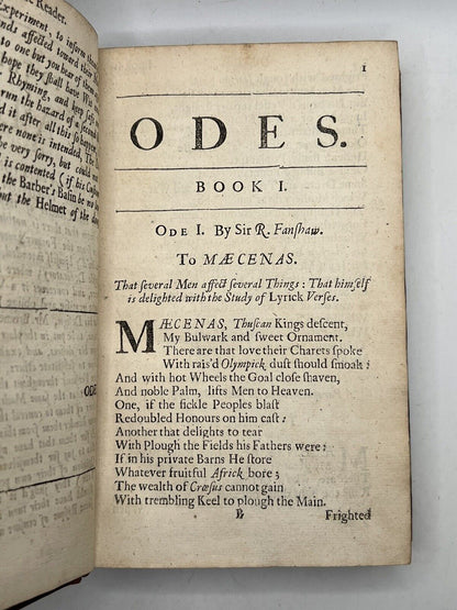 The Poems of Horace 1680