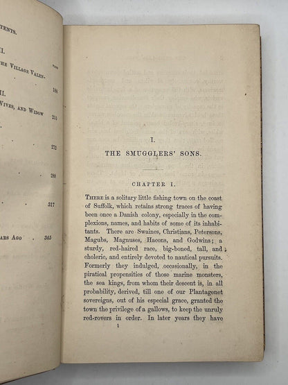 Old Friends & New Acquaintances by A. Strickland 1860 Bickers Fine Bindings! 1st Edition