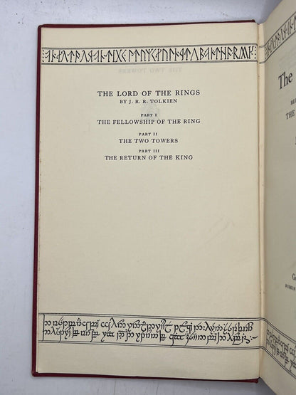 The Two Towers by J.R.R. Tolkien 1954 First Edition First Impression