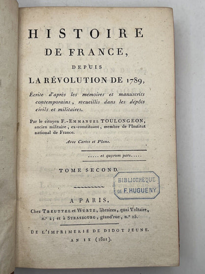 The History of the French Revolution 1801-1810 First Edition